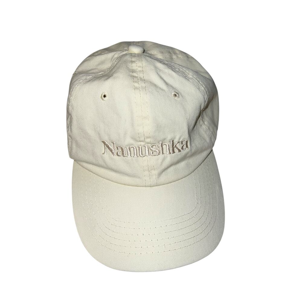 Nanushka Yellow Baseball Cap Hat